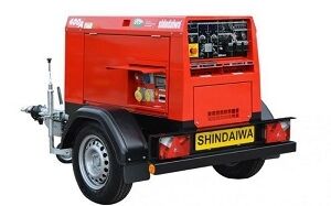 Сварочный агрегат  в аренду - SHINDAIWA DGW400DMK/RU 
